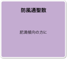 防風通聖散