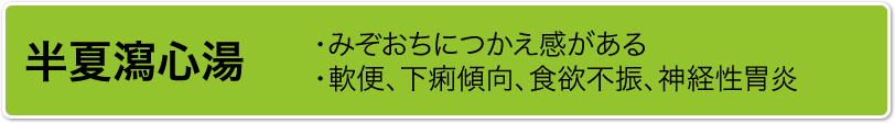 半夏瀉心湯